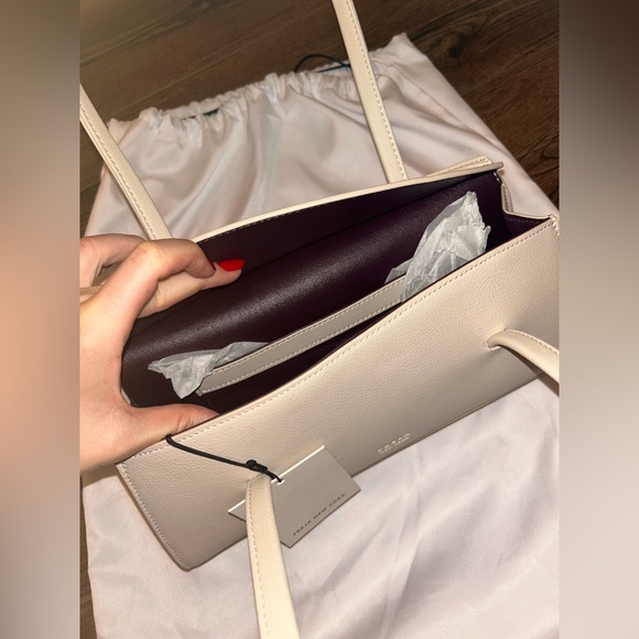 NEW Freja Caroline Oat Bag, with Dust Bag and Tags - Picture 6 of 8